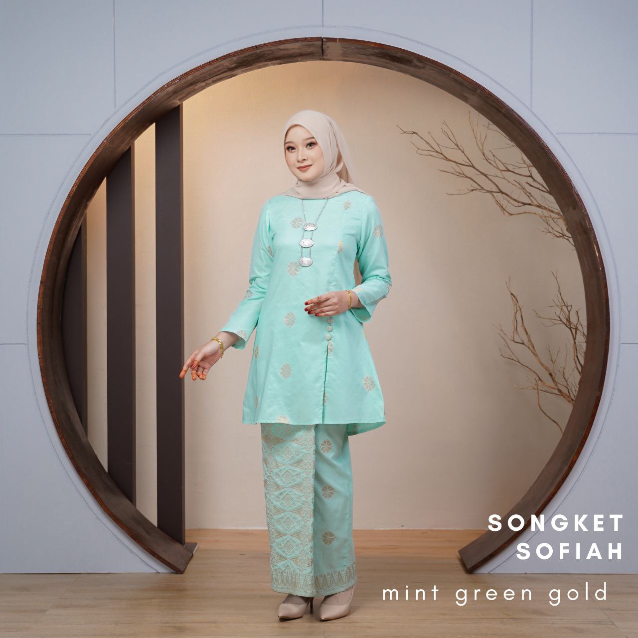Kurung Songket Sofiah (Kurung Riau)