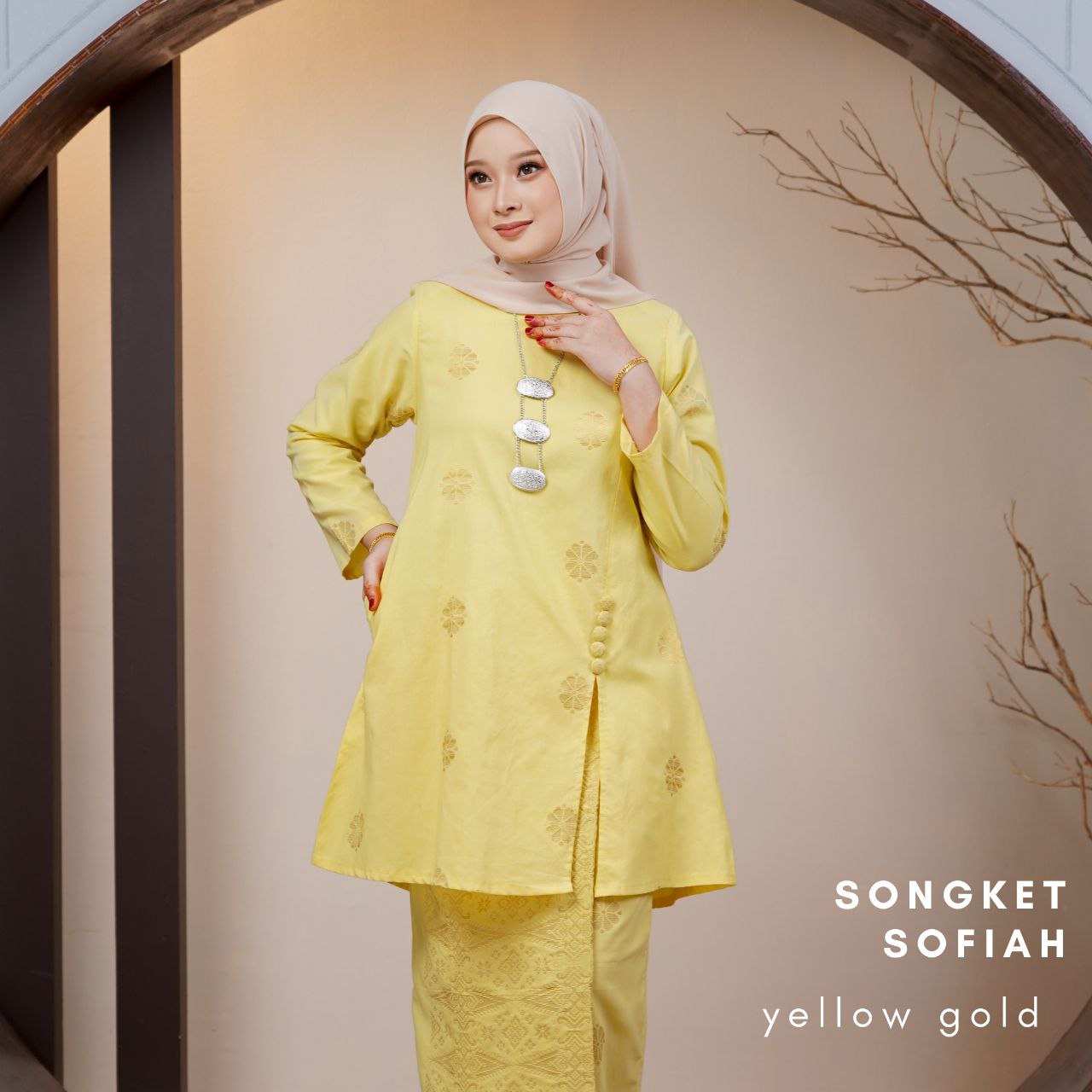Kurung Songket Sofiah (Kurung Riau)