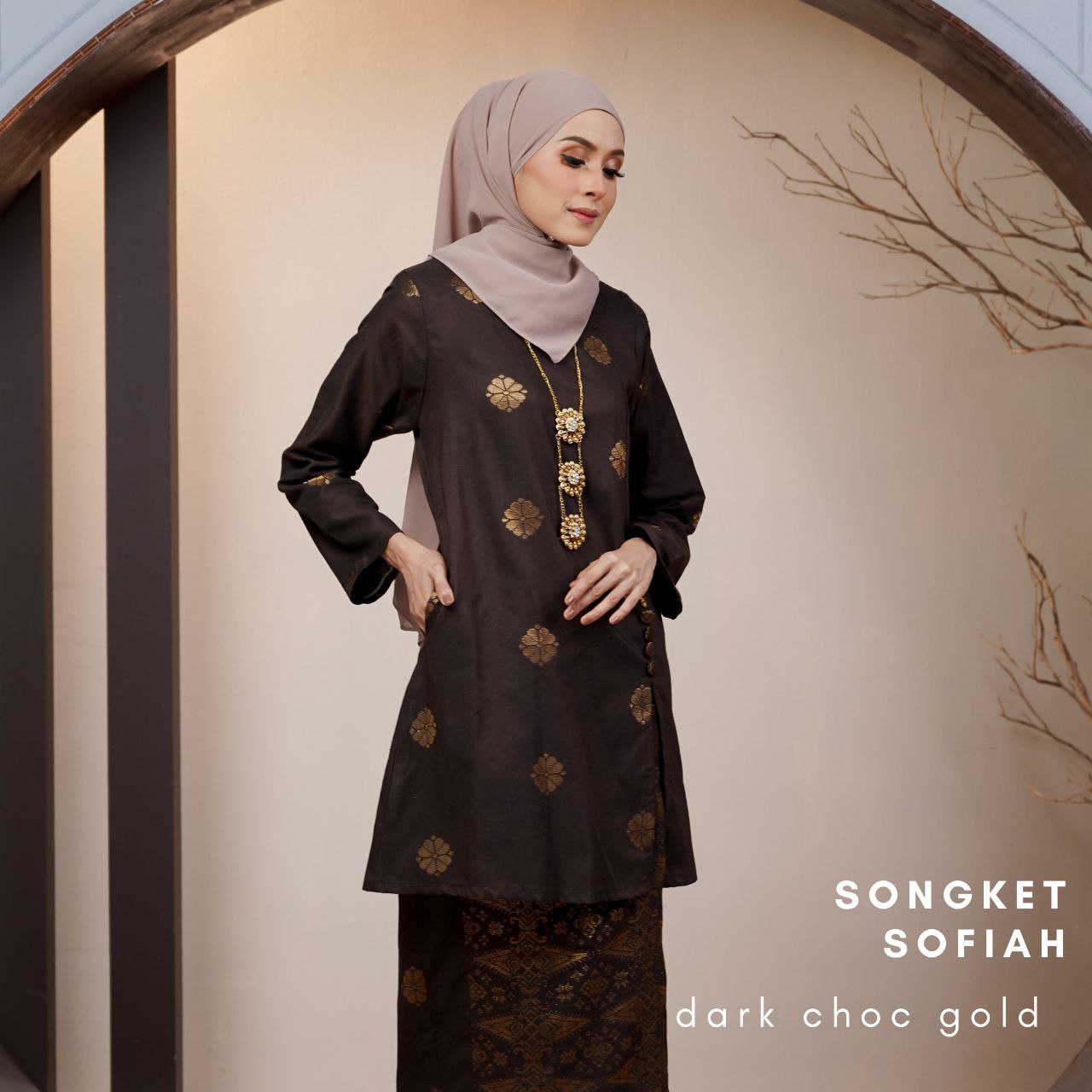 Kurung Songket Sofiah (Kurung Riau)