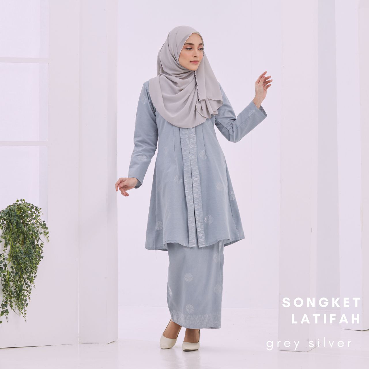 Kurung Songket Latifah (Kebarung)