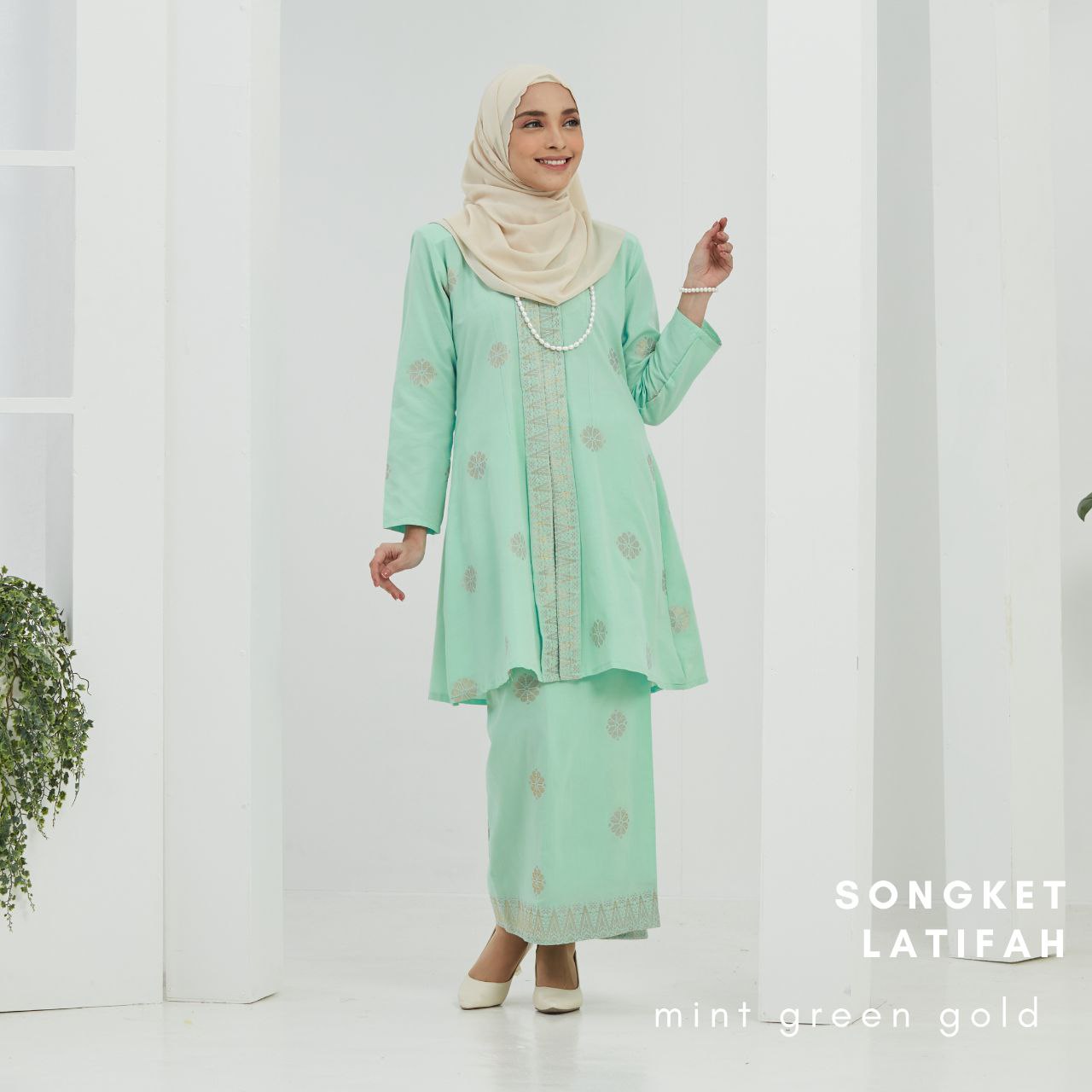 Kurung Songket Latifah (Kebarung)