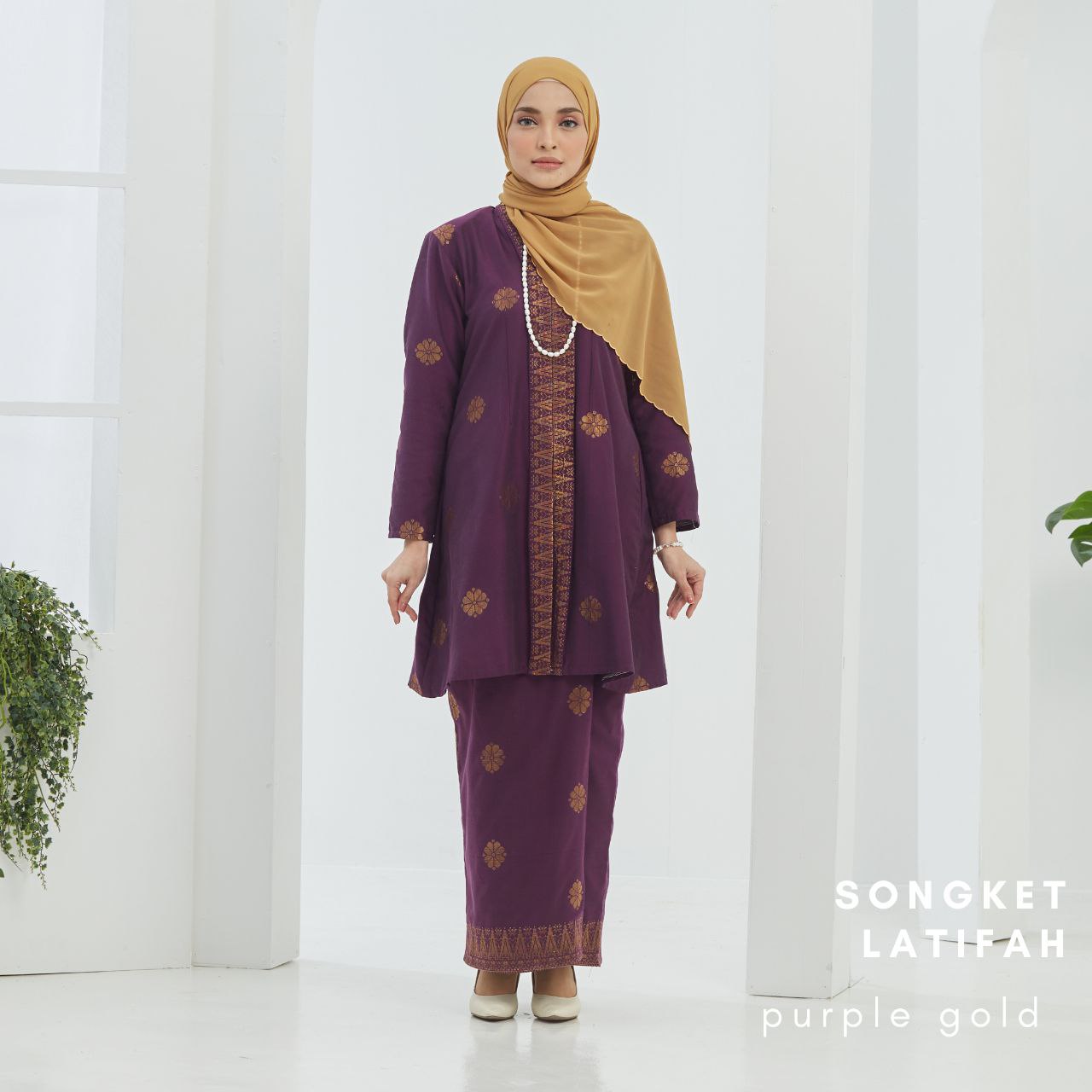 Kurung Songket Latifah (Kebarung)