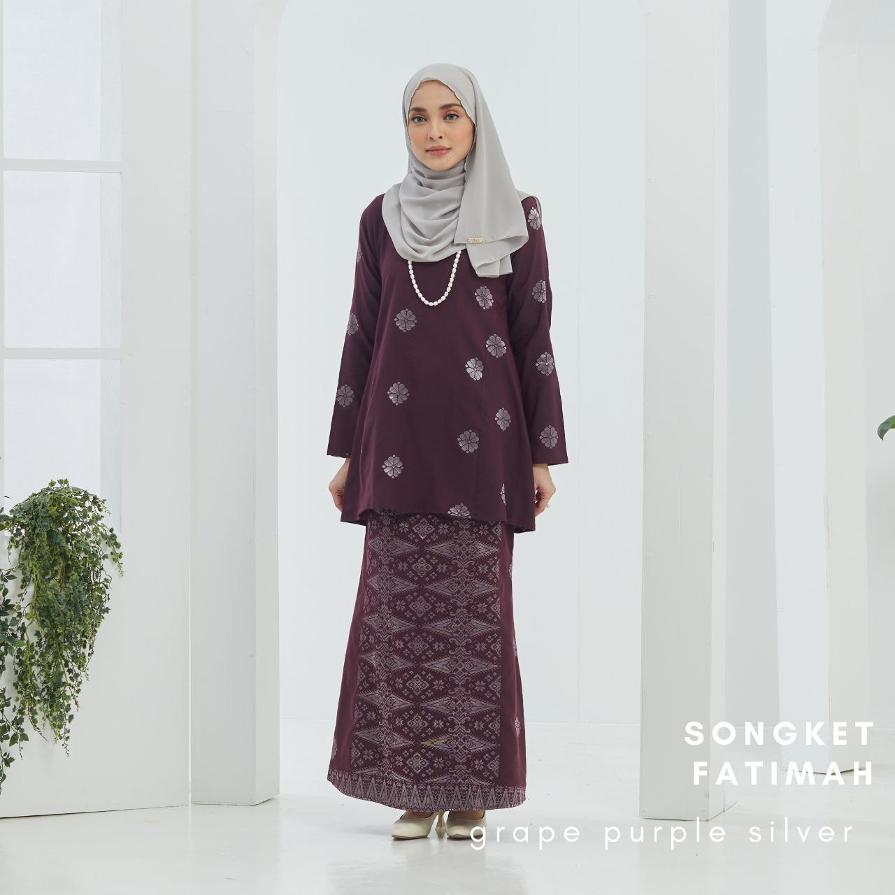 Kurung Songket Fatimah (Kurung RIau)