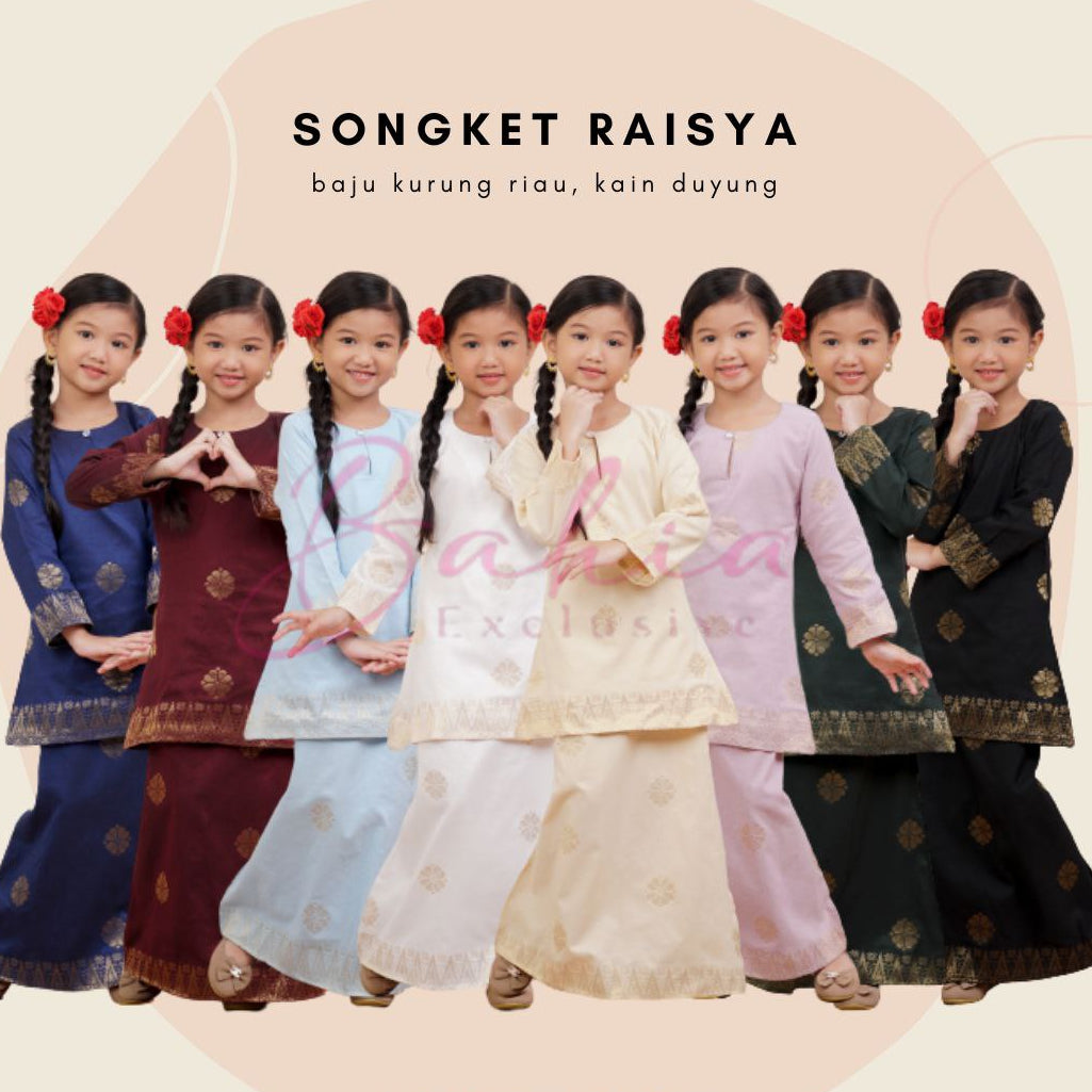 SONGKET RAISYA (KURUNG RIAU KIDS)