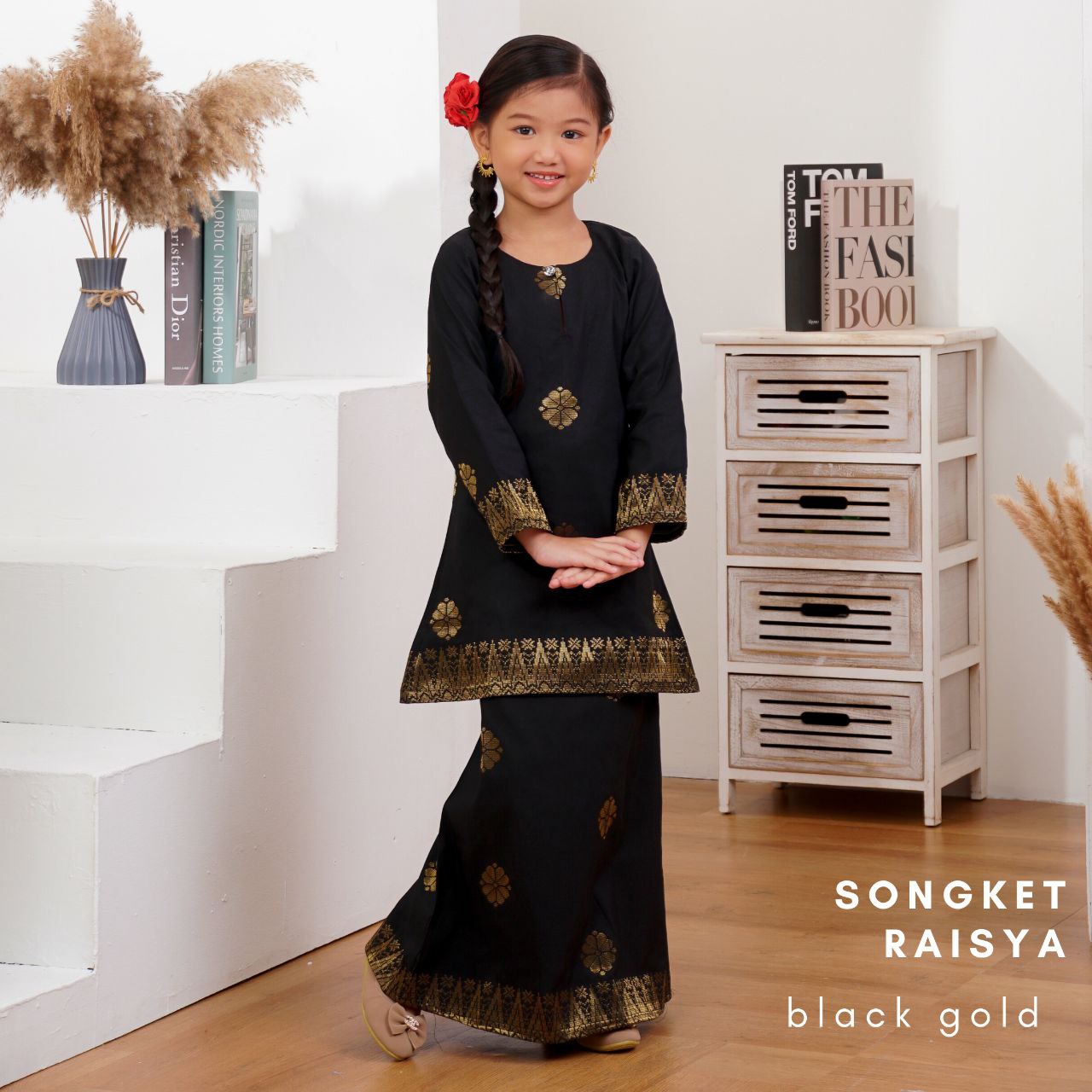 SONGKET RAISYA (KURUNG RIAU KIDS)