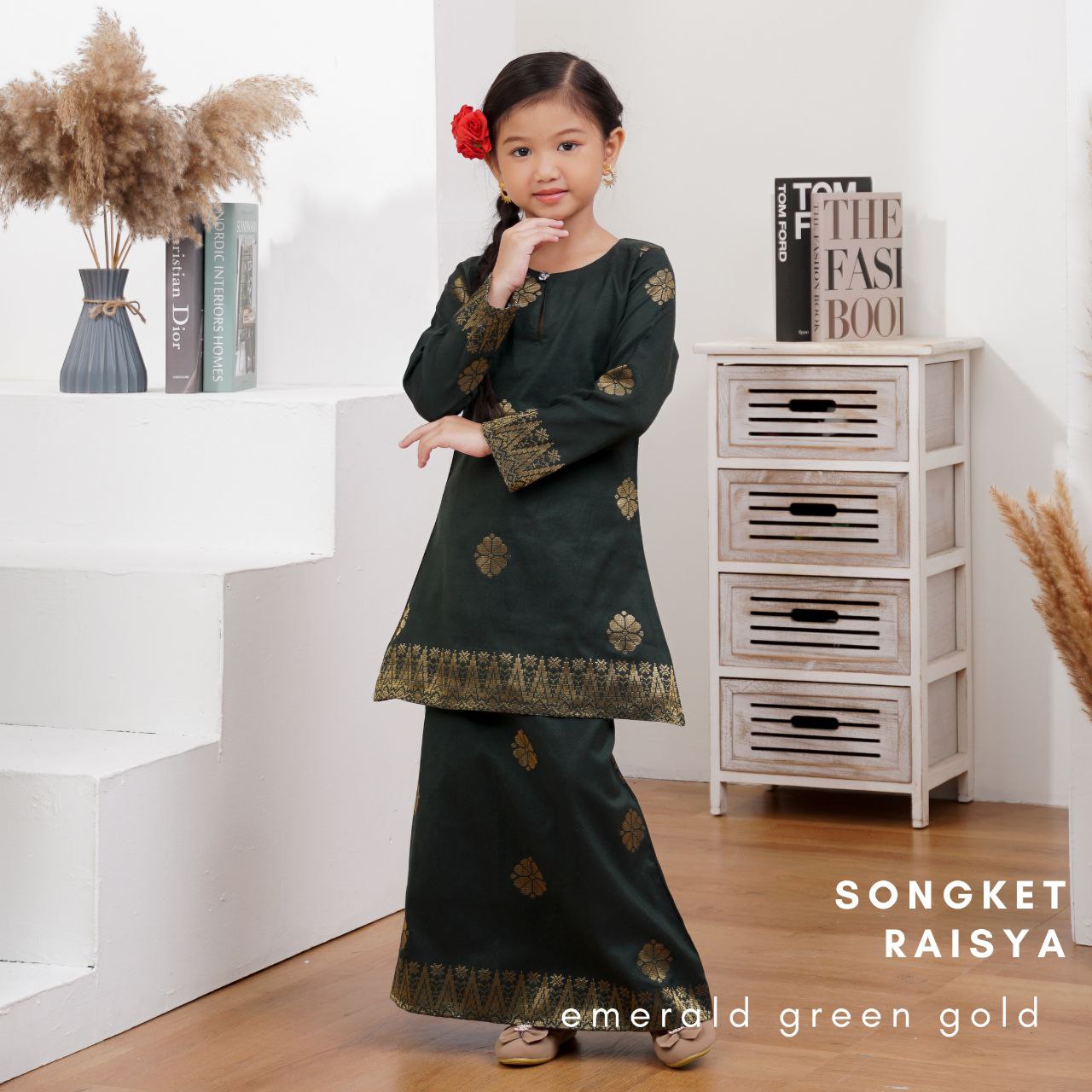SONGKET RAISYA (KURUNG RIAU KIDS)