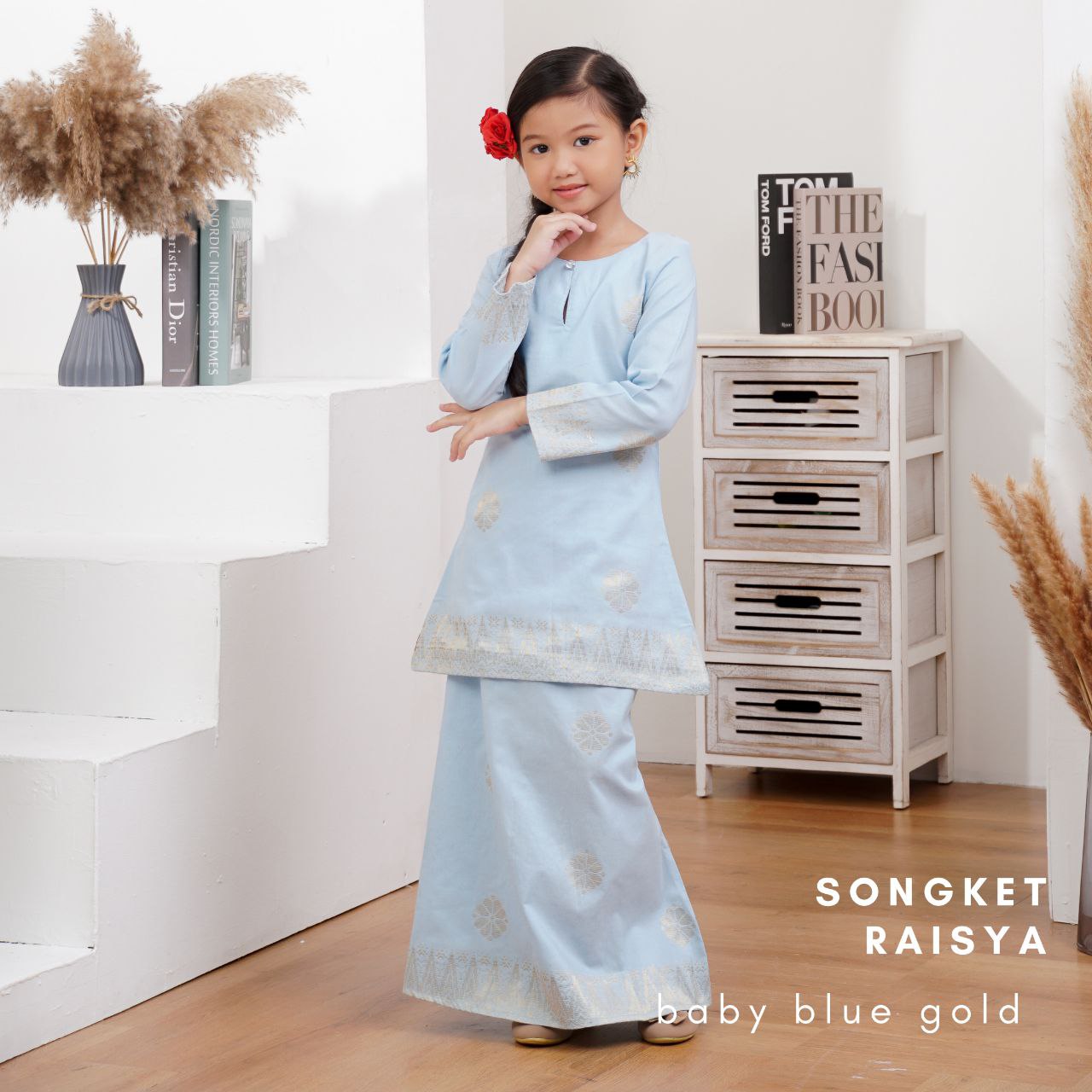 SONGKET RAISYA (KURUNG RIAU KIDS)
