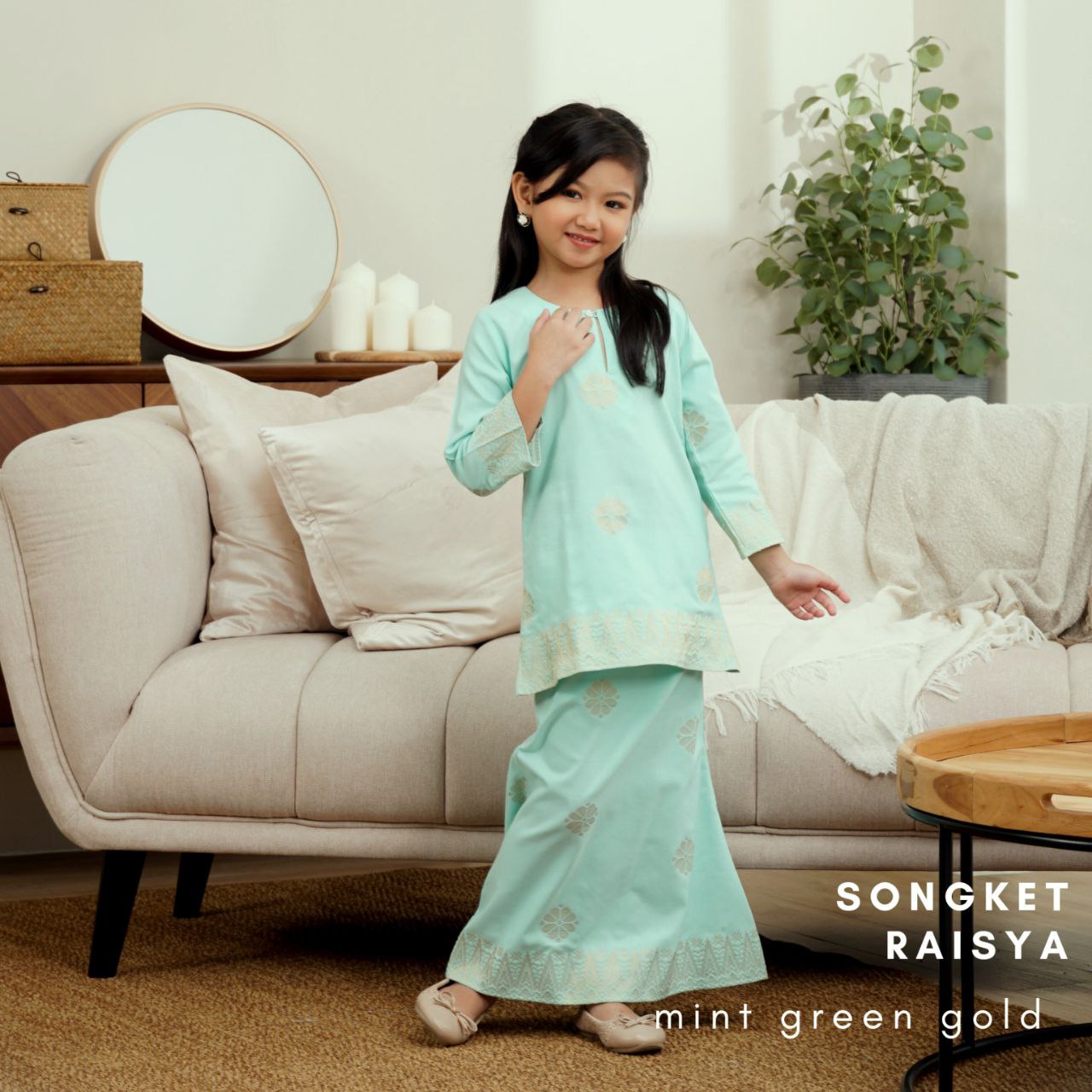 SONGKET RAISYA (KURUNG RIAU KIDS)
