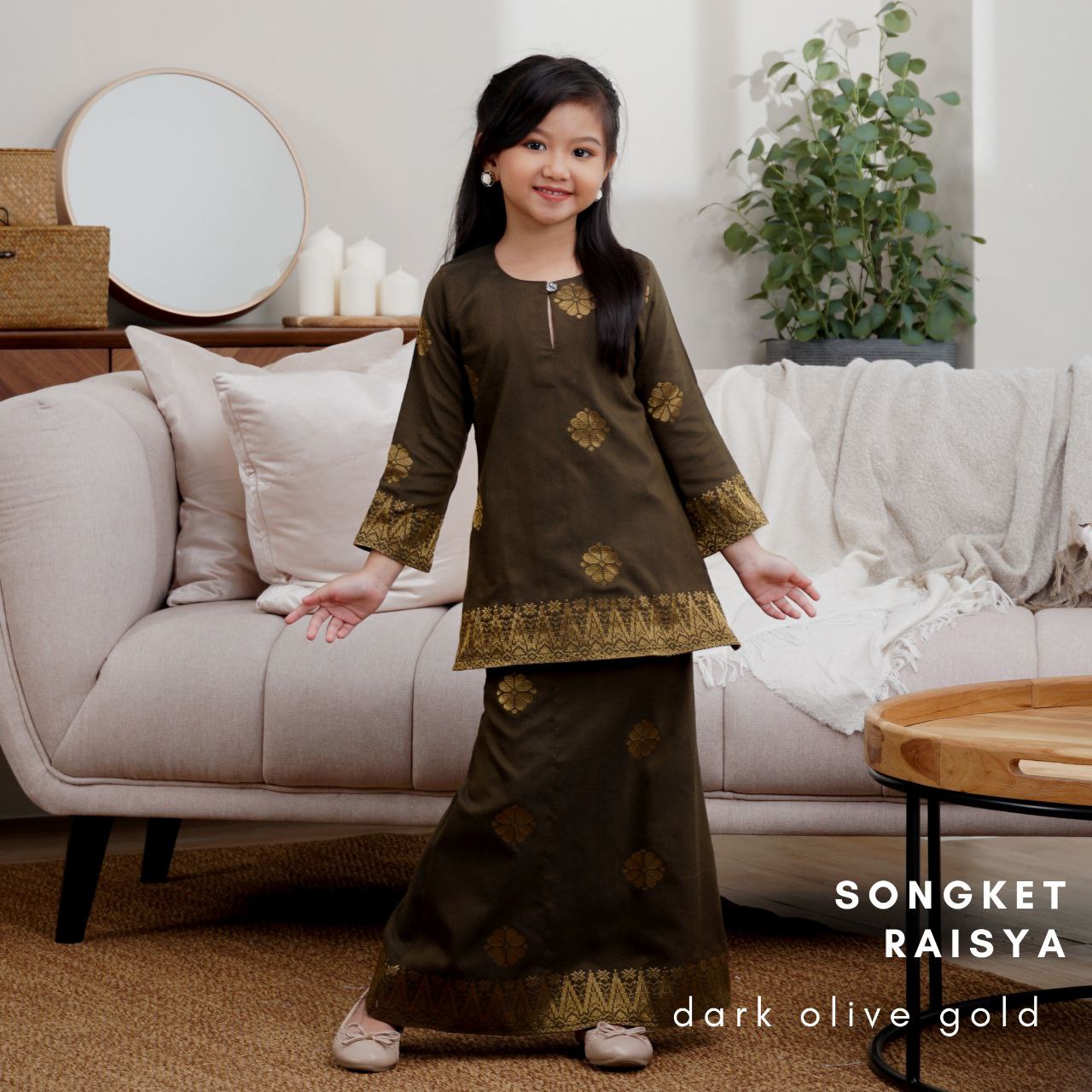 SONGKET RAISYA (KURUNG RIAU KIDS)