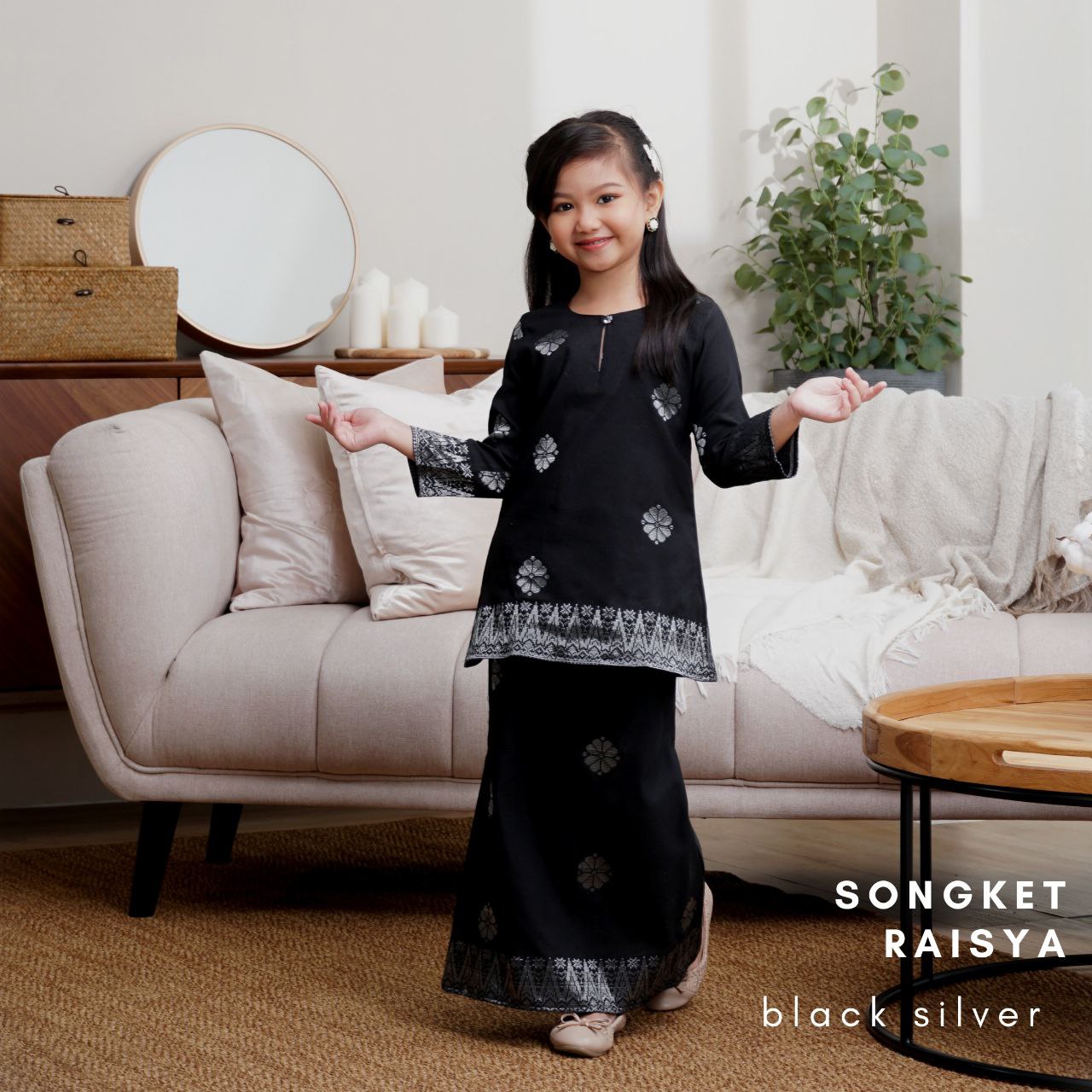 SONGKET RAISYA (KURUNG RIAU KIDS)