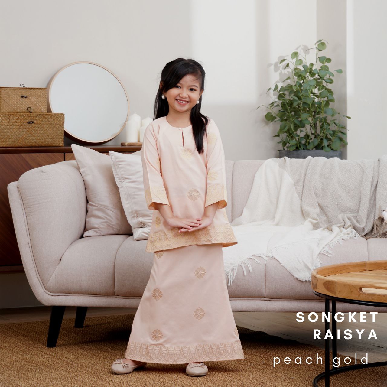 SONGKET RAISYA (KURUNG RIAU KIDS)