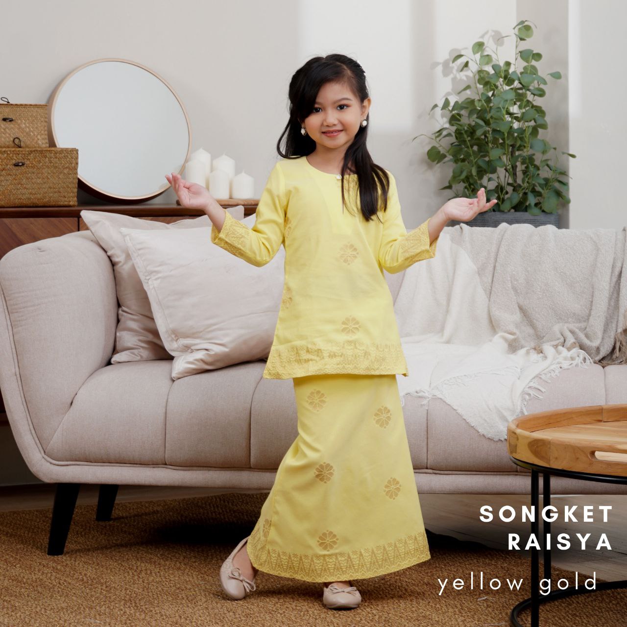SONGKET RAISYA (KURUNG RIAU KIDS)