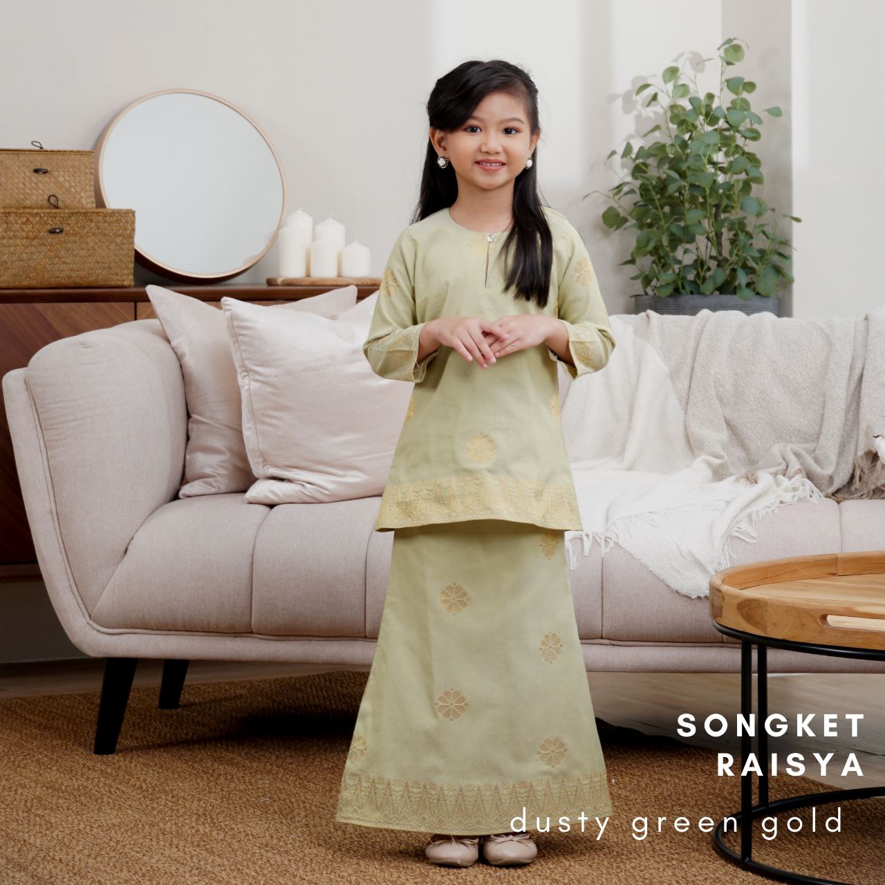 SONGKET RAISYA (KURUNG RIAU KIDS)
