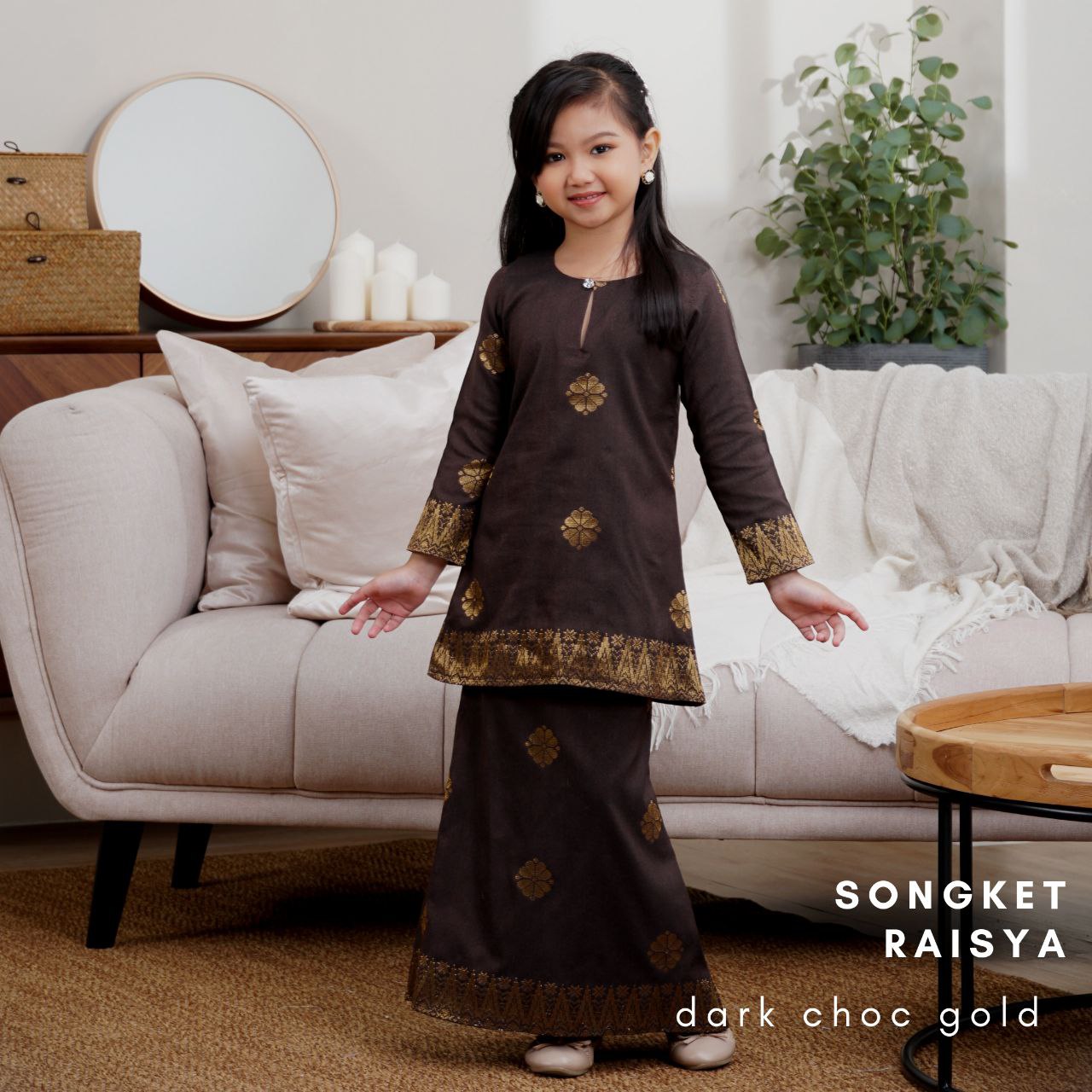 SONGKET RAISYA (KURUNG RIAU KIDS)