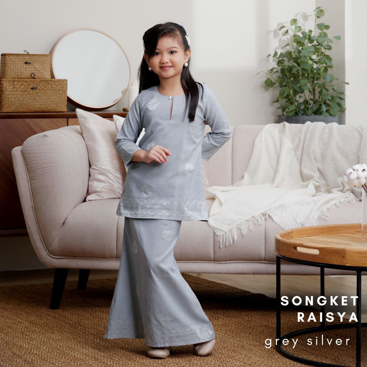 SONGKET RAISYA (KURUNG RIAU KIDS)