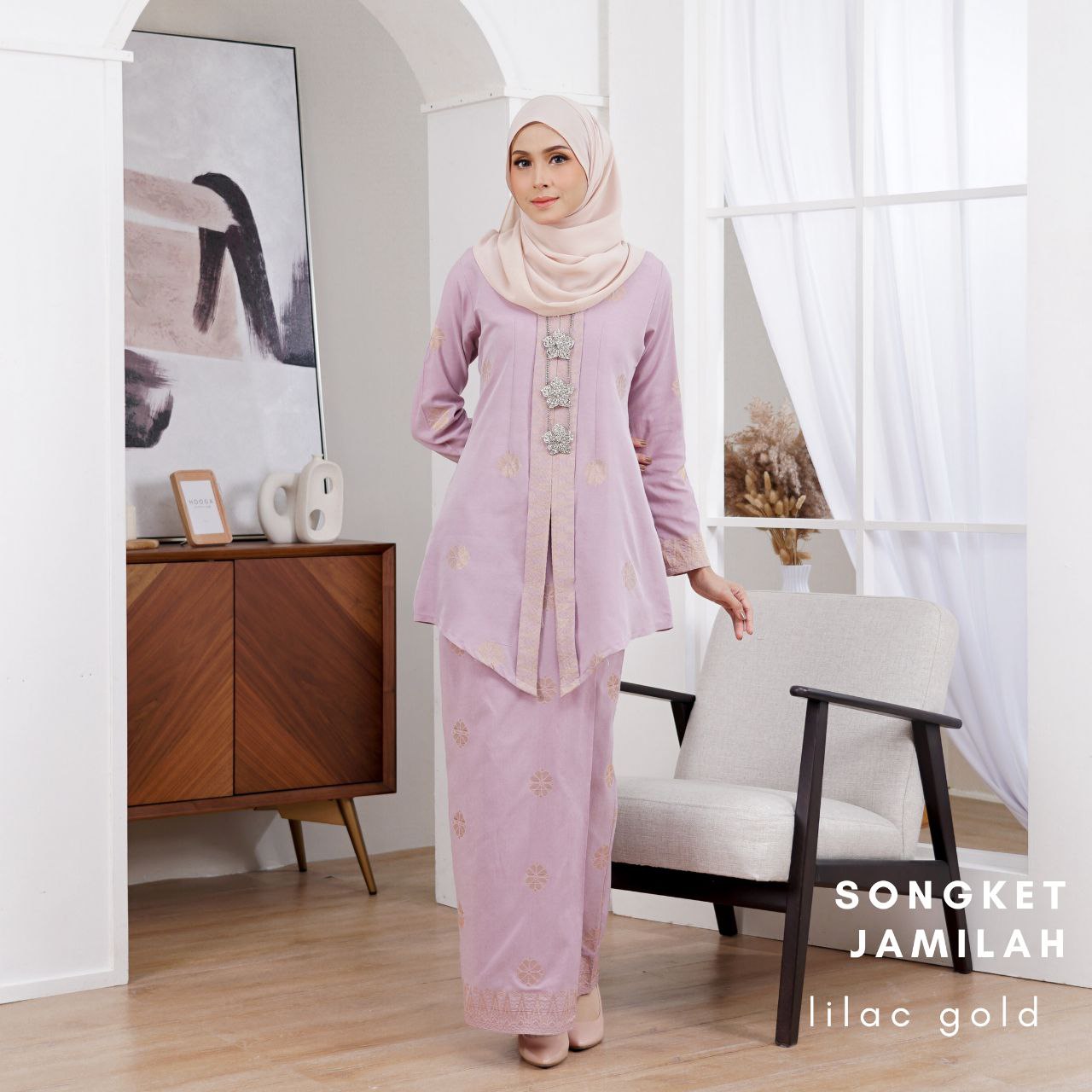 Kurung Songket Jamilah (Kebaya)