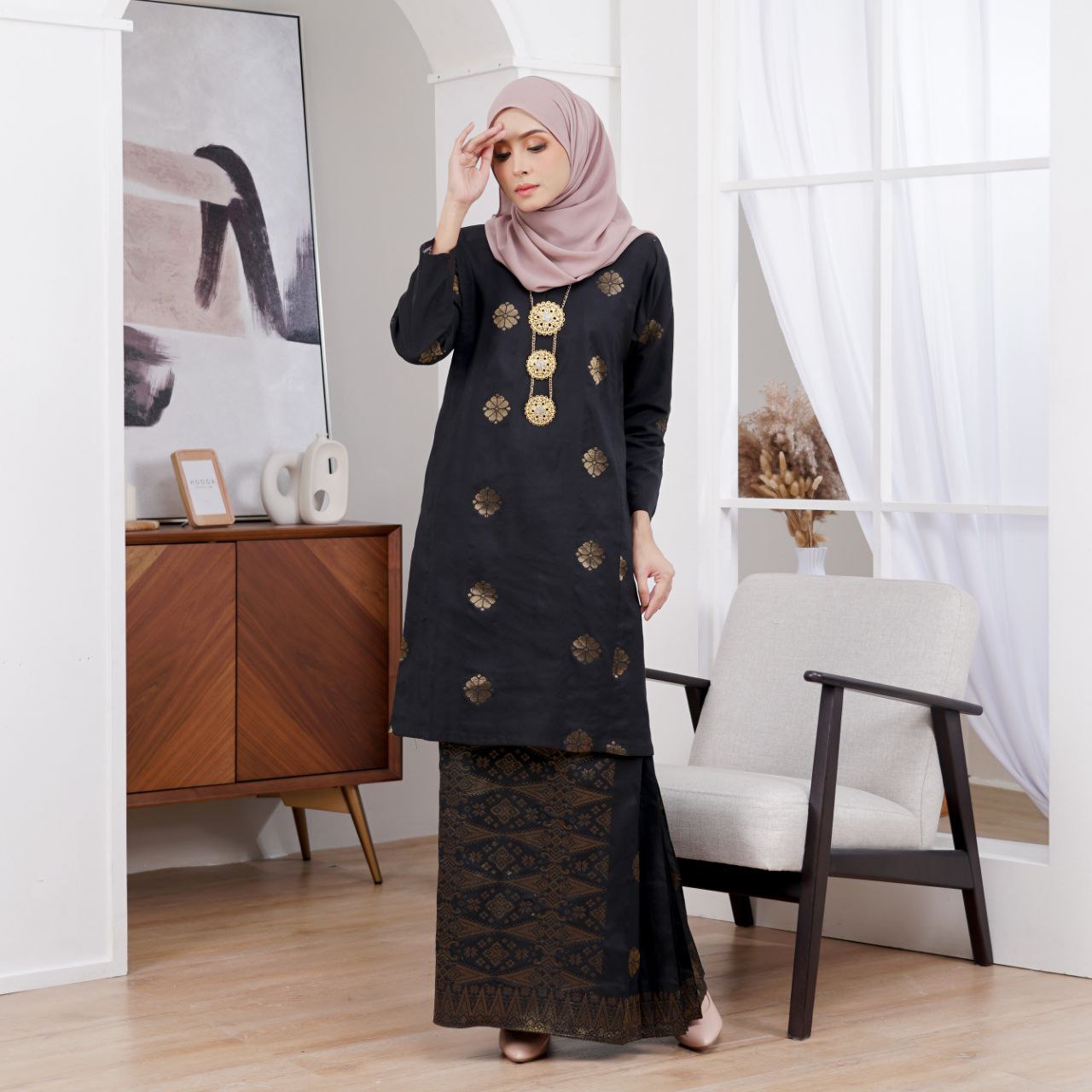 SONGKET SABIAH (KURUNG JOHOR)