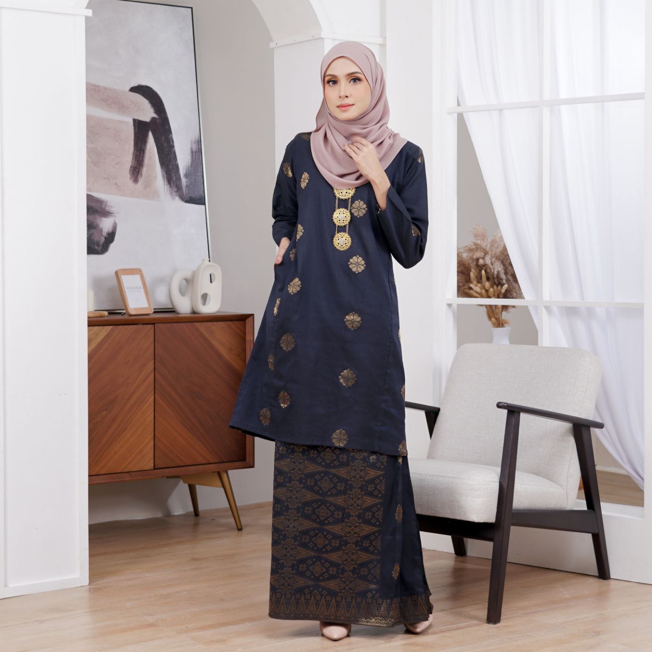 SONGKET SABIAH (KURUNG JOHOR)