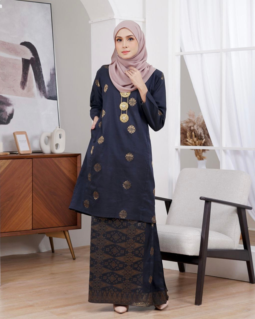 SONGKET SABIAH (KURUNG JOHOR)