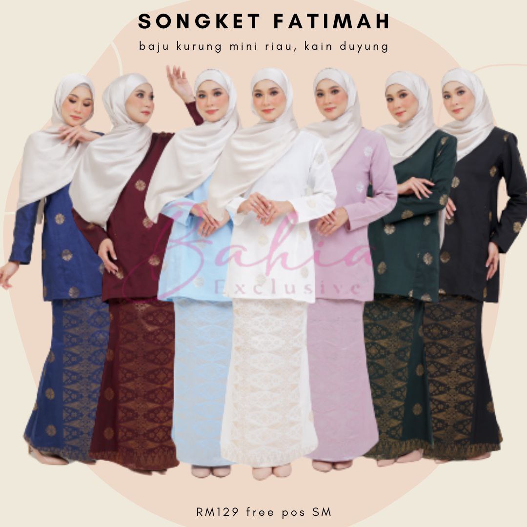 SONGKET FATIMAH (KURUNG MINI RIAU)