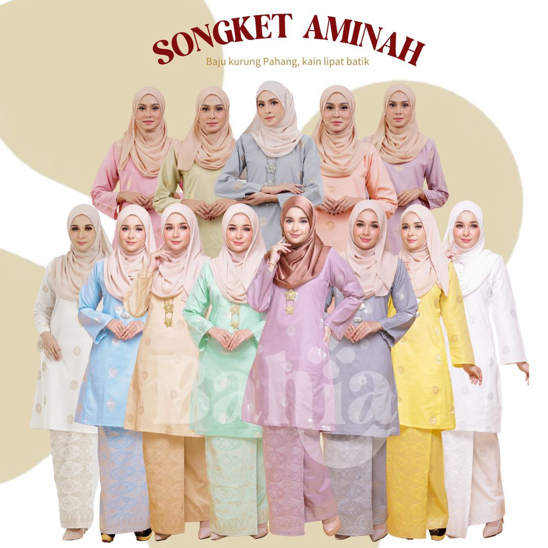 SONGKET AMINAH (KURUNG PAHANG)