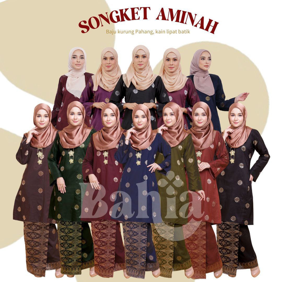 SONGKET AMINAH (KURUNG PAHANG)