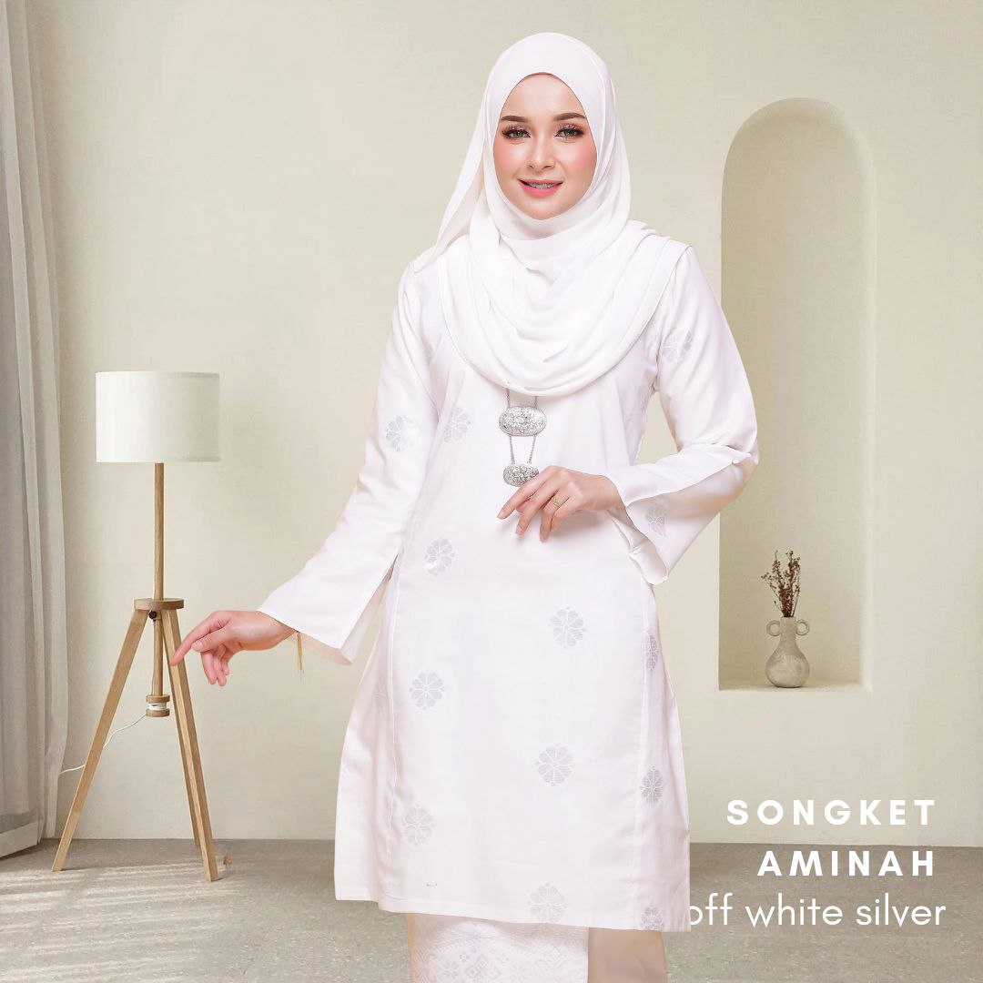 Kurung Songket Aminah (Kurung Pahang)