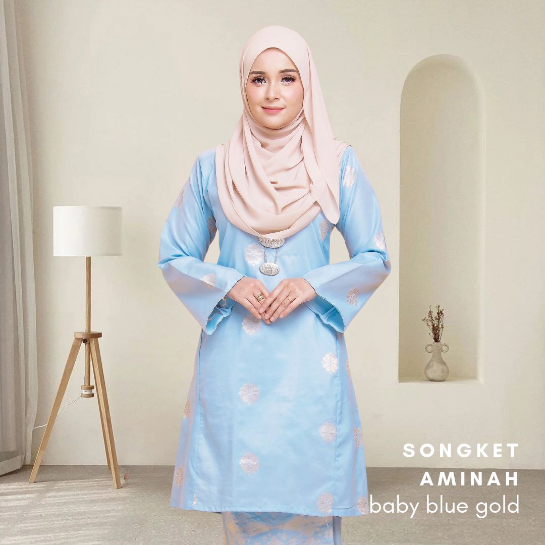 Kurung Songket Aminah (Kurung Pahang)