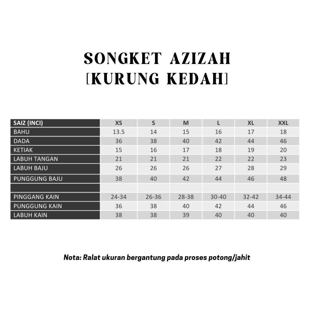 Kurung Songket Azizah (Kurung Kedah)