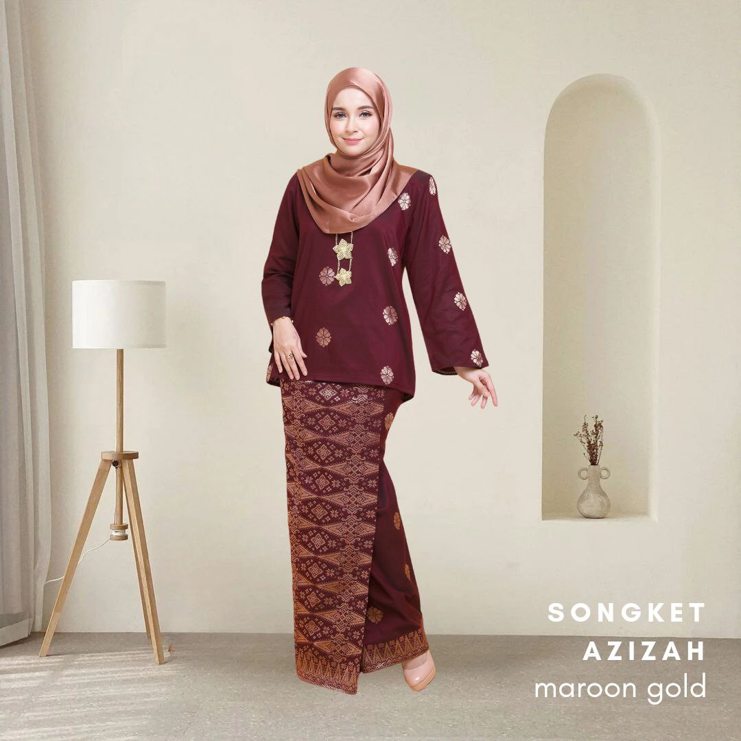 Kurung Songket Azizah (Kurung Kedah)