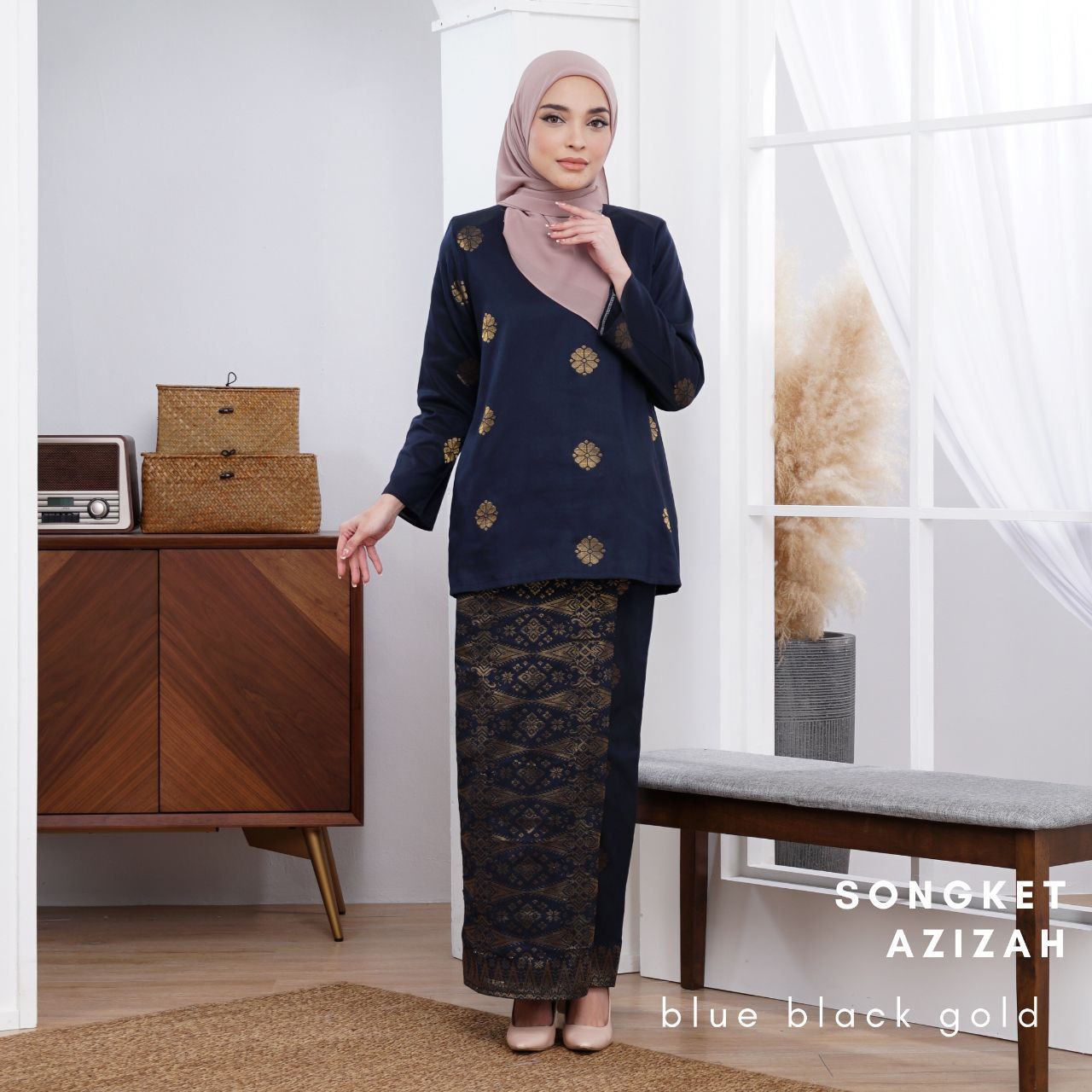 Kurung Songket Azizah (Kurung Kedah)