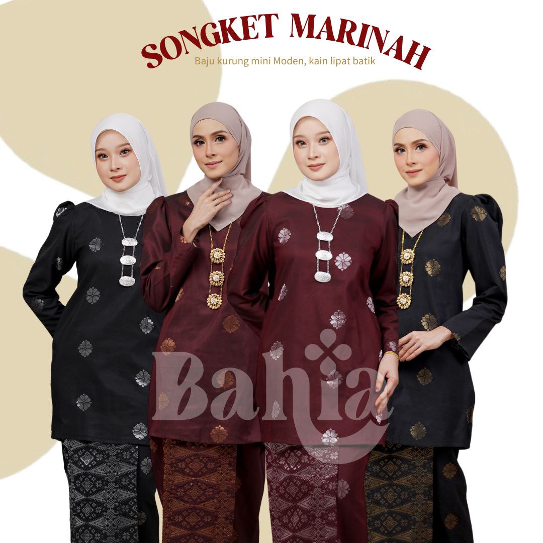 SONGKET MARINAH (KURUNG MINI MODEN)