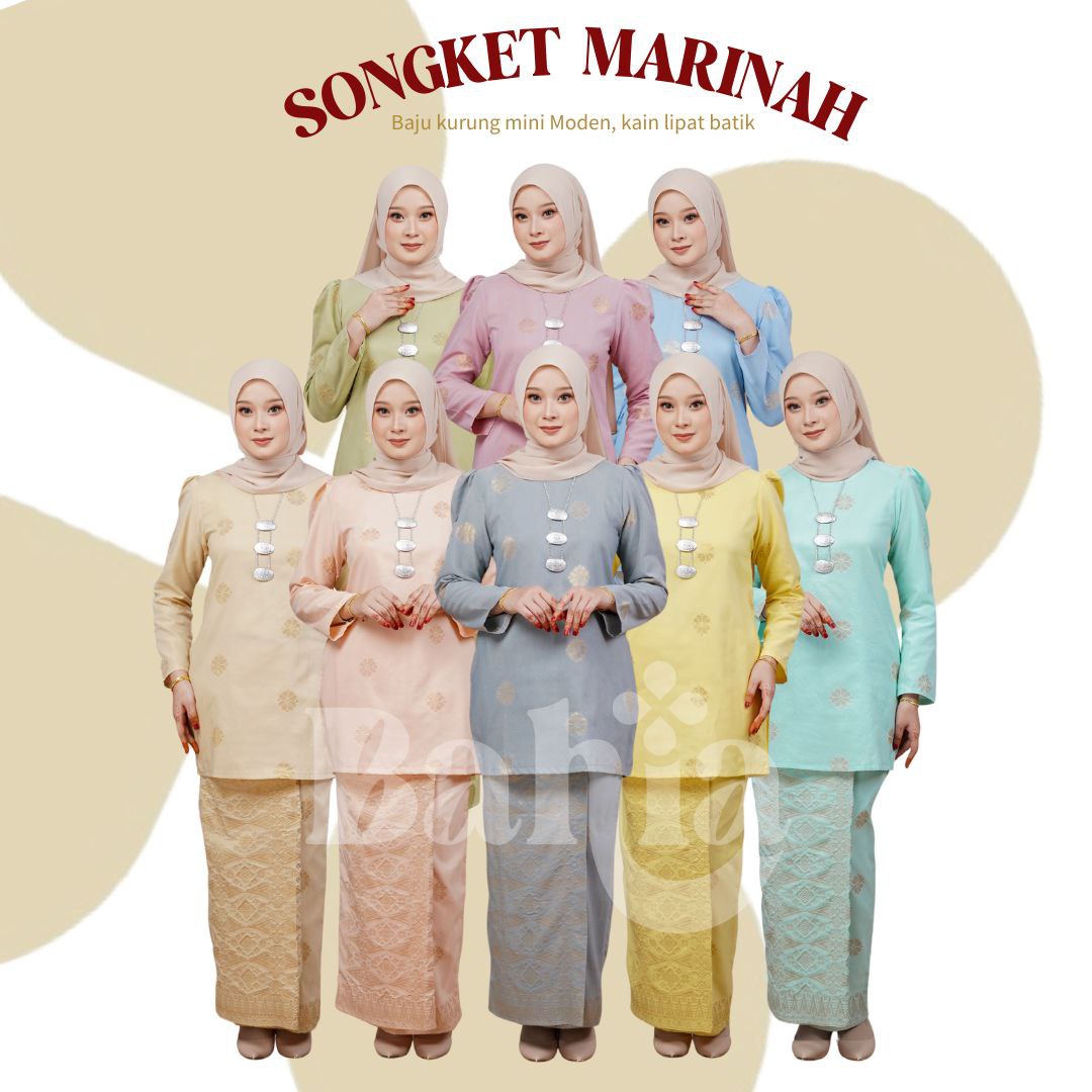 SONGKET MARINAH (KURUNG MINI MODEN)