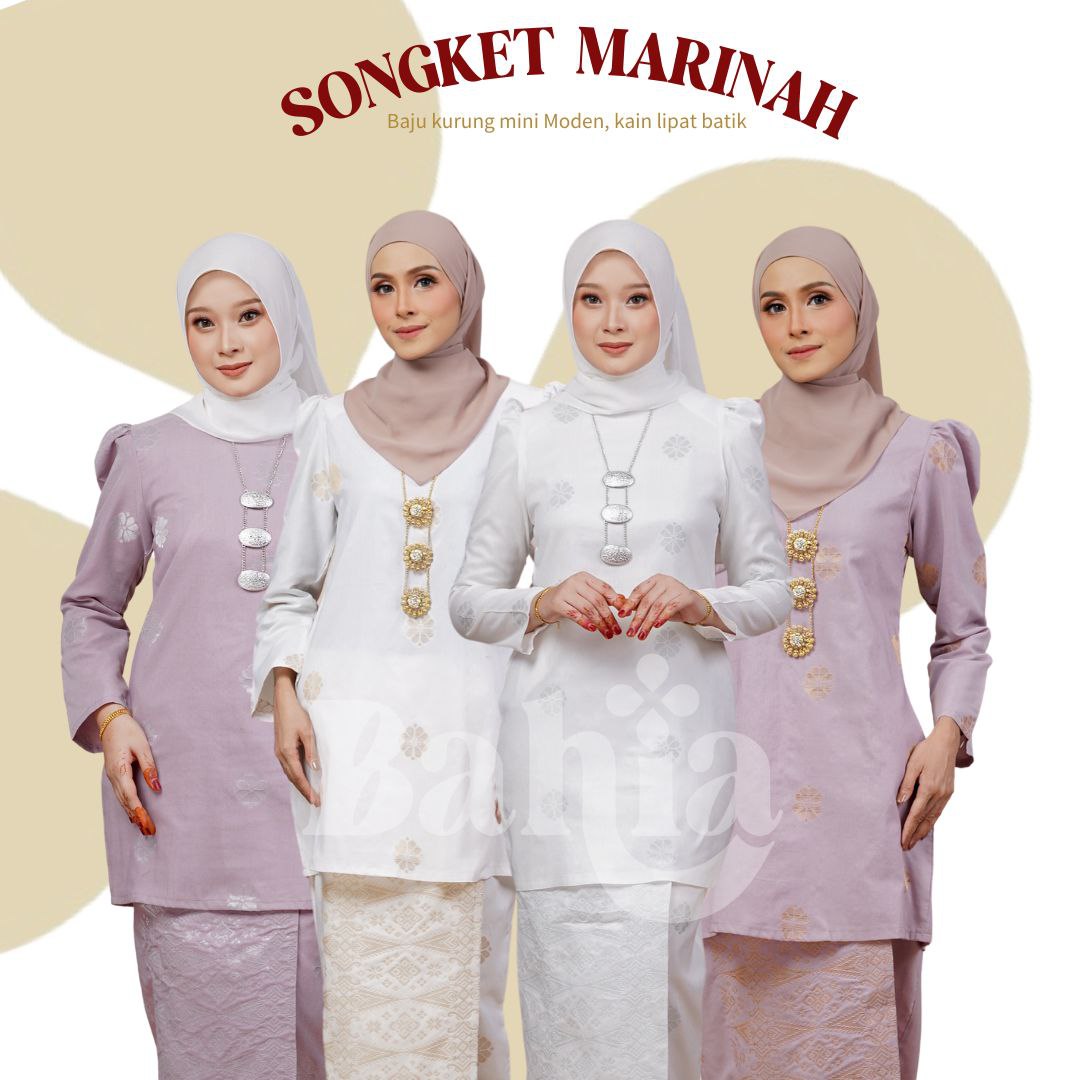 SONGKET MARINAH (KURUNG MINI MODEN)