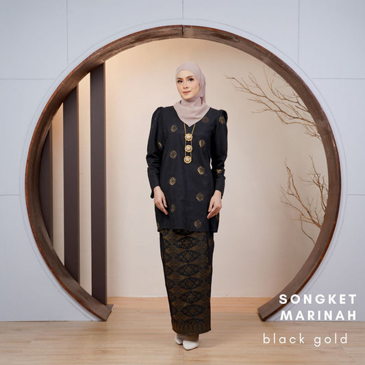 Kurung Songket Marinah (Kurung Mini Moden)