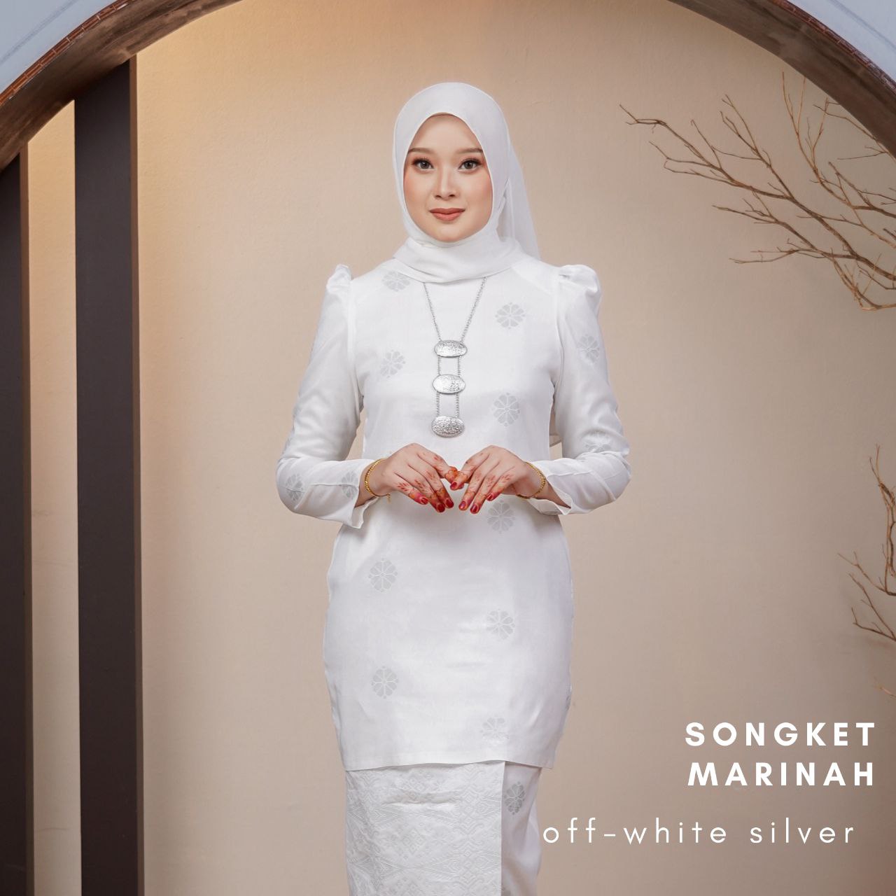 Kurung Songket Marinah (Kurung Mini Moden)