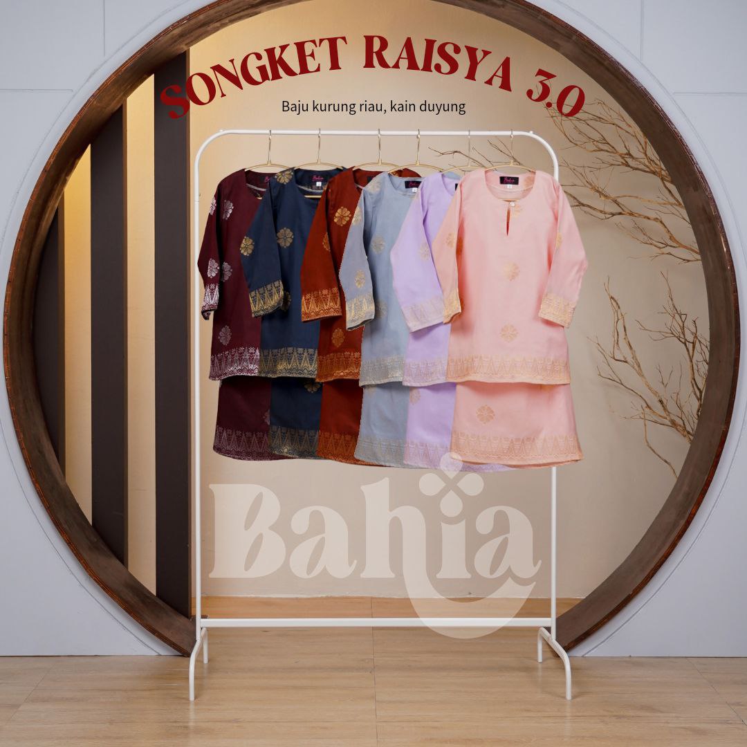 SONGKET RAISYA (KURUNG RIAU KIDS)