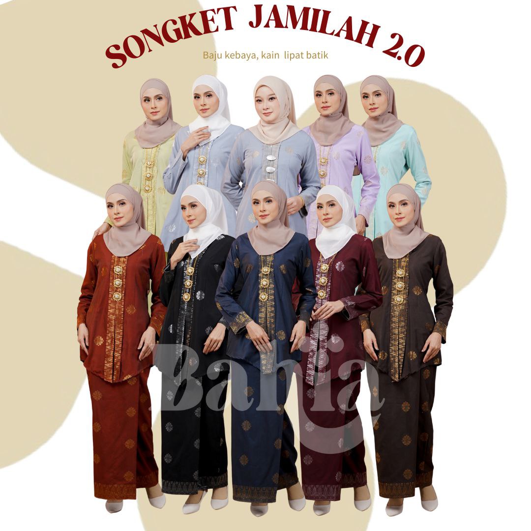 SONGKET JAMILAH (KEBAYA)