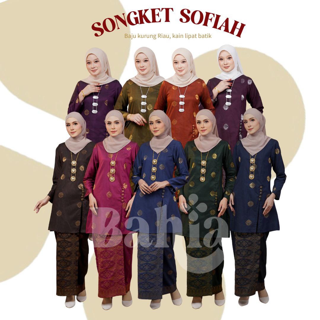SONGKET SOFIAH (KURUNG RIAU)