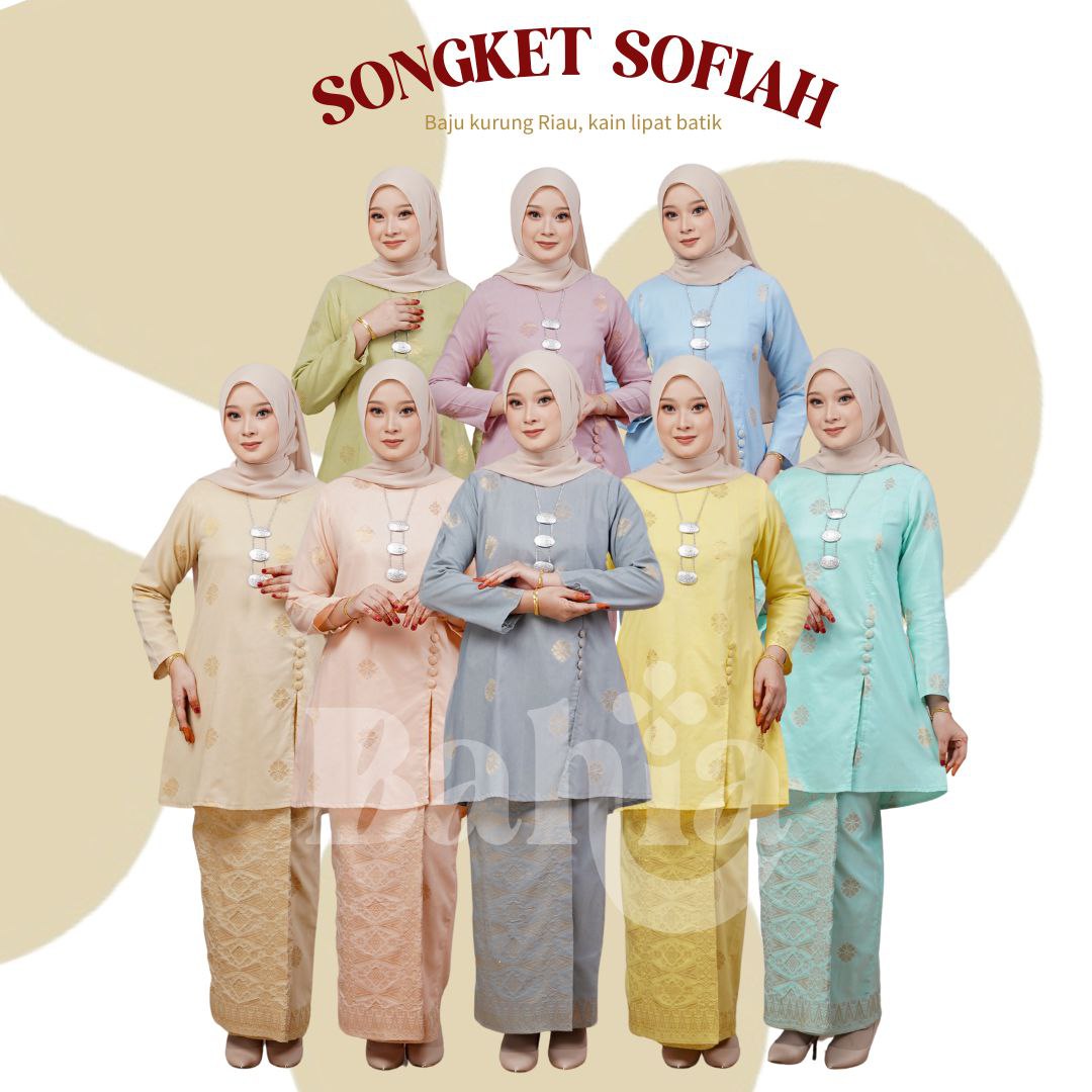 SONGKET SOFIAH (KURUNG RIAU)