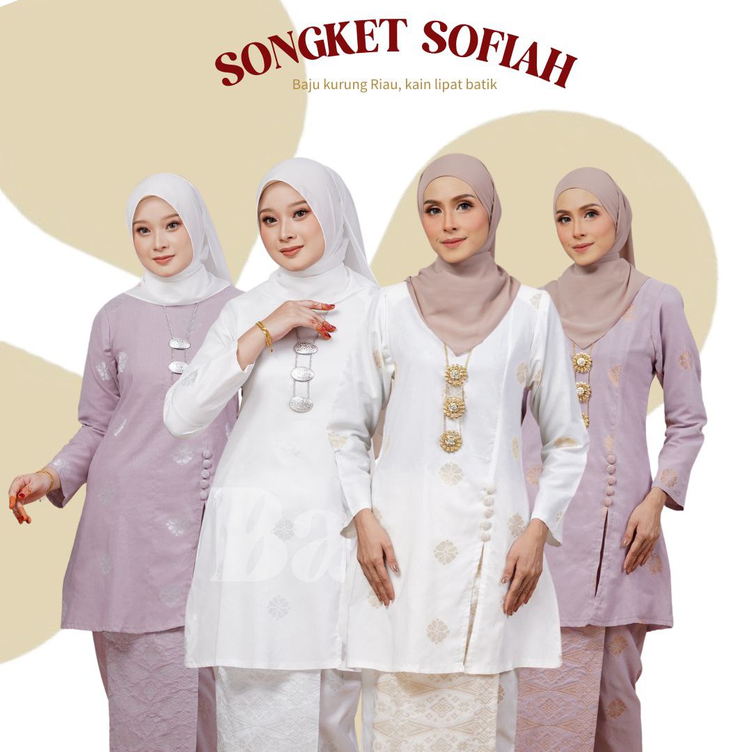 SONGKET SOFIAH (KURUNG RIAU)