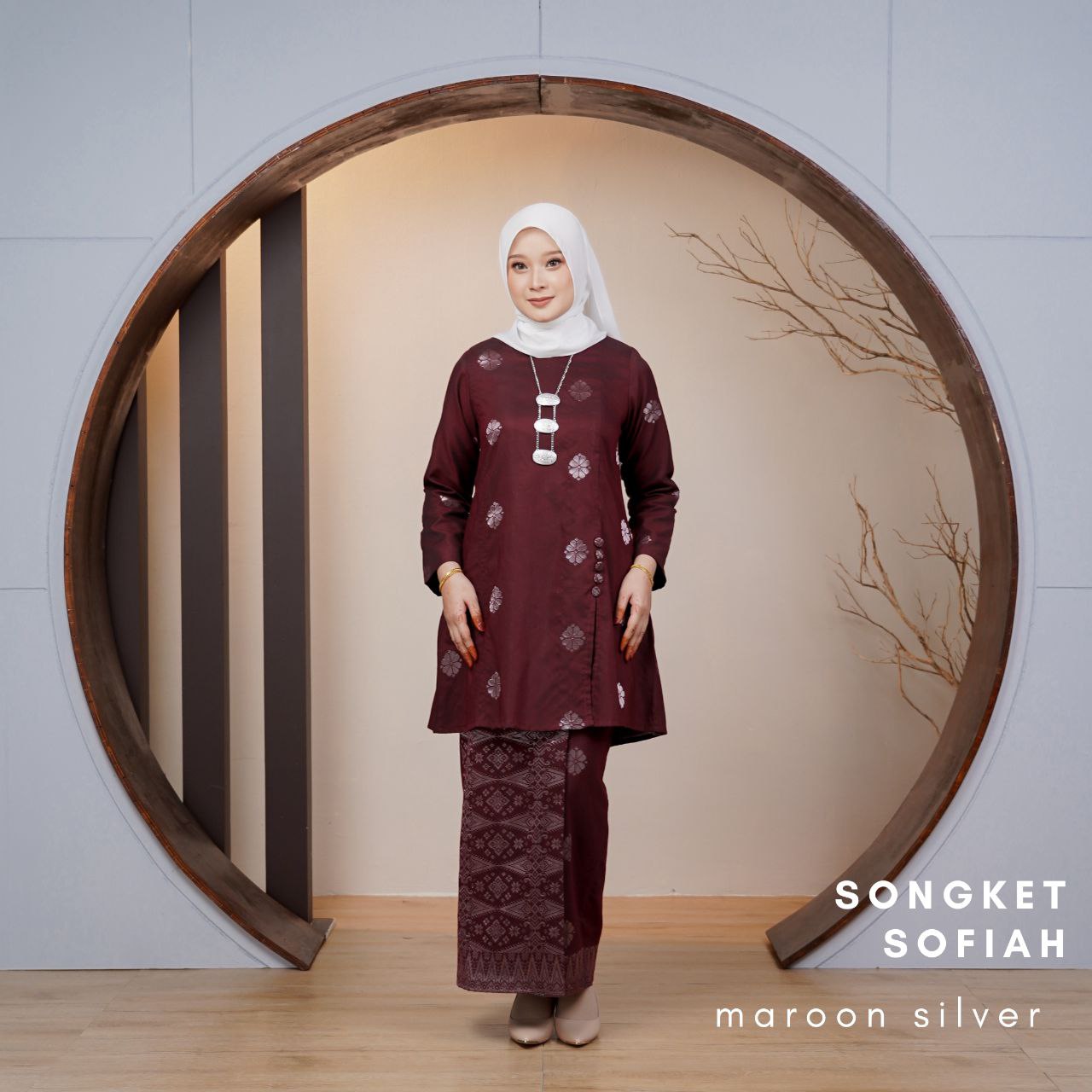 Kurung Songket Sofiah (Kurung Riau)