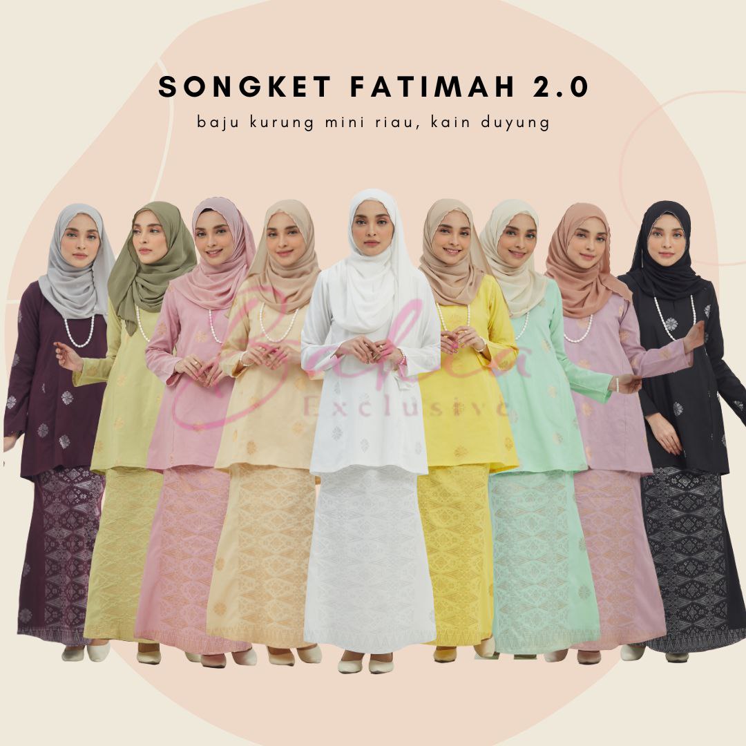 SONGKET FATIMAH (KURUNG MINI RIAU)