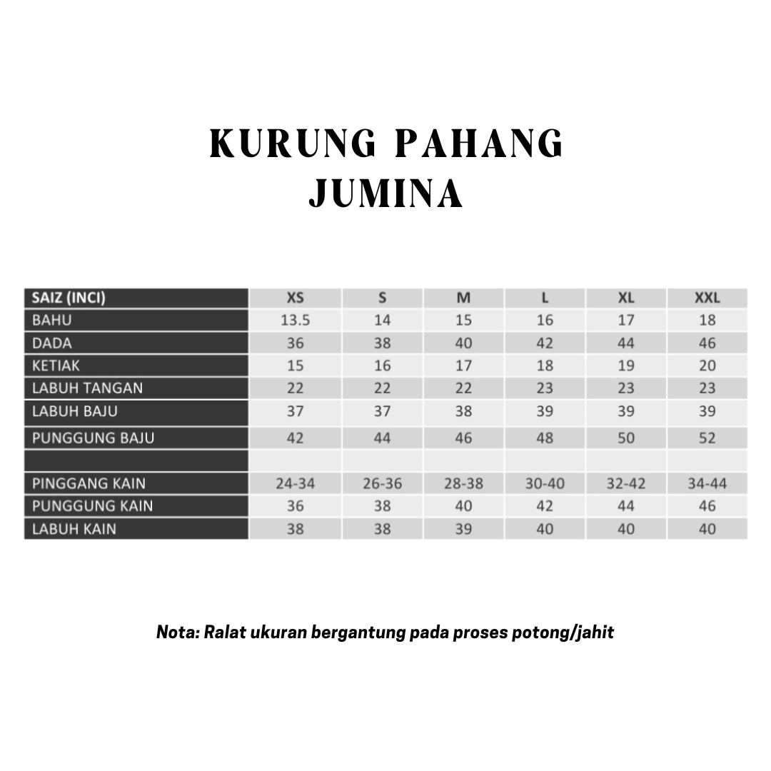 KURUNG PAHANG JUMINA